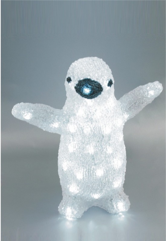 FY-001-A02 di Natale Baby pinguino acrilico lampada lampadina FY-001-A02 a buon mercato di Natale Baby pinguino acrilico della lampadina