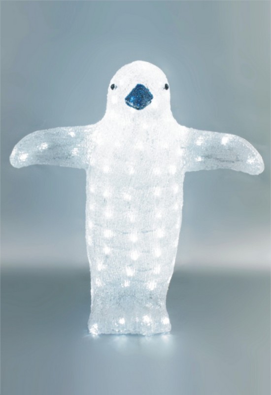 FY-001-A05 di Natale del pinguino acrilico della lampadina FY-001-A05 a buon mercato di Natale del pinguino acrilico della lampadina