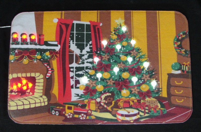 FY-002-G03 Albero di Natale ZERBINO tappeto della lampadina FY-002-G03 a buon mercato albero di Natale ZERBINO tappeto della lampadina - Gamma leggera Carpetfornitore della Cina