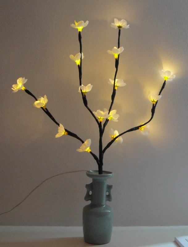 FY-003-F06 LED di natale fiore ramo di un albero piccola lampadina delle luci FY-003-F06 LED buon natale fiore ramo di un albero piccola lampadina delle luci