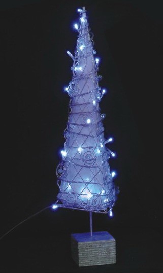 FY-008-A18 angelo di Natale del rattan della lampadina FY-008-A18 buon angelo di Natale del rattan della lampadina - Luce del rattanprodotto in Cina