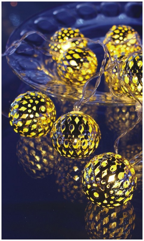 FY-009-F17 LED catena di luci con decorazione palla FY-009-F17 LED catena di luci con decorazione palla