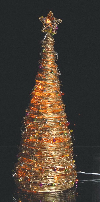 FY-17-023 23 Natale artigianato rattan della lampadina FY-17-023 23 buon natale lavori artigianali rattan della lampadina - Luce del rattanfornitore della Cina