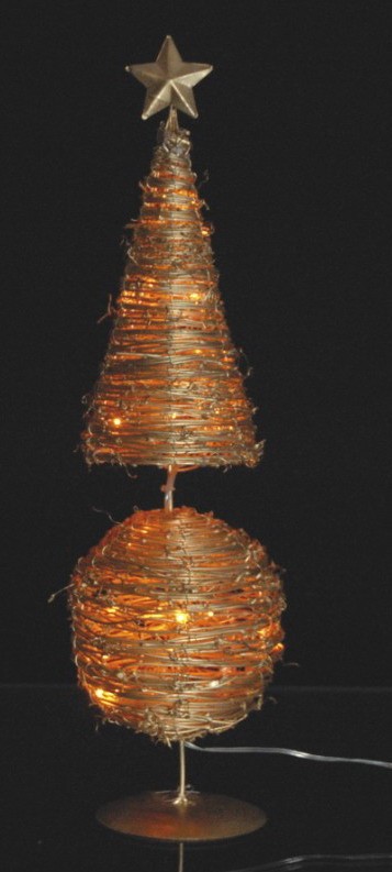 FY-17-025 25 Natale artigianato rattan della lampadina FY-17-025 25 buon natale lavori artigianali rattan della lampadina