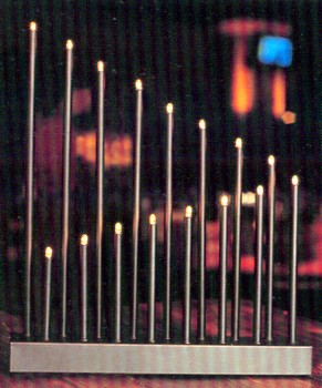 TJ0316 natale candela ponte della lampadina TJ0316 buon natale candela ponte della lampadina - Ponte di candela luci / luci del tubo del metallomade in China