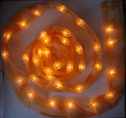 Organza di Natale della lampadina buon natale Organza della lampadina - Set decoration lightprodotto in Cina