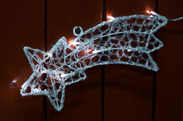 Günstige Weihnachten Acryl Glühlampelampenadapters