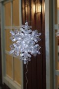 FY-20057 del fiocco di neve d FY-20057 del fiocco di neve del LED buon natale piccola lampadina delle luci - LED String con Outfitmade in China