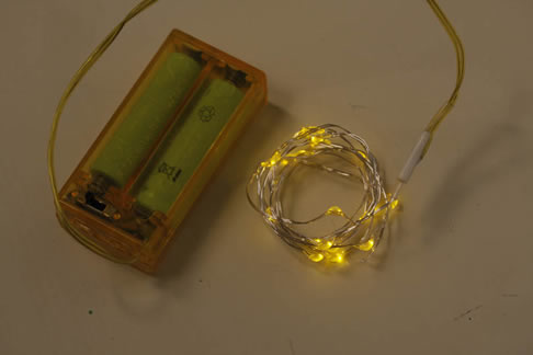 FY-30001 a basso costo batteria della lampadina della luce di Natale