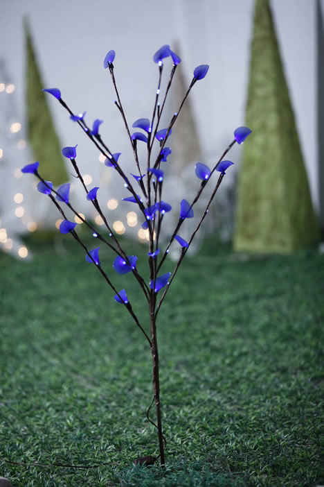 FY-50013 LED a buon mercato di Natale ramo di un albero piccola lampadina delle luci