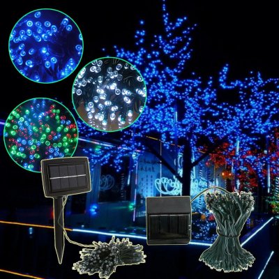  manufacturer In China Solar Powered White 200 LED String Lights Garden Christmas Outdoor  company